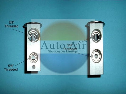 AUTO AIR 22-1058 Air Expansion Valve A/C Air Conditioning Fits Porsche 928