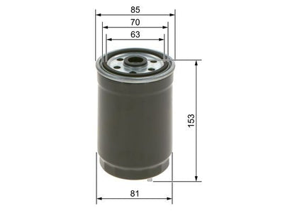 BOSCH 1457434194 Fuel Filter Fits Citroën Relay Fiat Marea Ducato Peugeot Boxer
