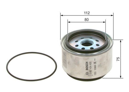BOSCH 1457434450 Fuel Filter Fits Chrysler Tacuma Voyager Dodge Caravan