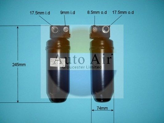 AUTO AIR 31-9159 Air Conditioning Receiver Dryer A/C Replacement