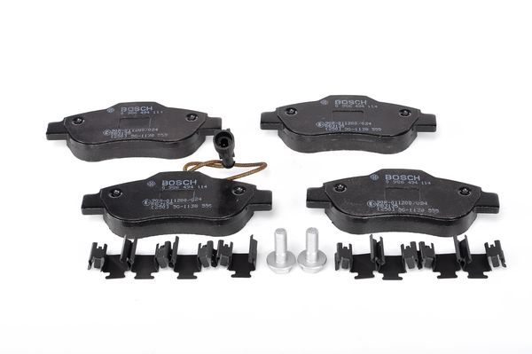 BOSCH 0986494114 Disc Brake Pad Set Front Fits Fiat Panda 500 500 C Ford Ka