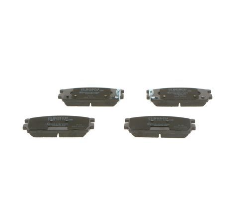 BOSCH 0986494137 Disc Brake Pad Set Rear Low-Metallic Fits Hyundai Terracan