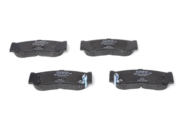 BOSCH 0986494230 Disc Brake Pad Set Rear Fits Hyundai H-1/Starex H-1 Santa Fe