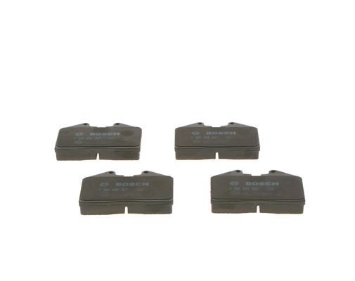 BOSCH 0986494267 Disc Brake Pad Set Rear Low-Metallic Fits Audi Ferrari Porsche