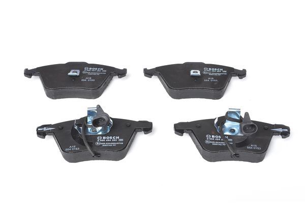BOSCH 0986494283 Disc Brake Pad Set Front Low-Metallic Fits Audi A6 Allroad