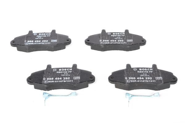 BOSCH 0986494292 Disc Brake Pad Set Front Fits Ford Transit Transit Tourneo
