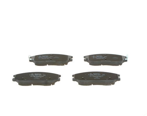 BOSCH 0986494347 Disc Brake Pad Set Front Low-Metallic For Hyundai Kia Ssangyong