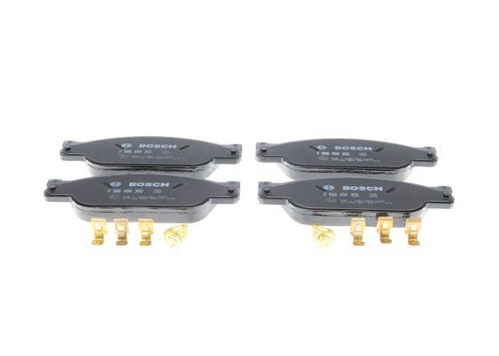 BOSCH 0986494355 Disc Brake Pad Set Front Low-Metallic Fits Jaguar S-Type XJ