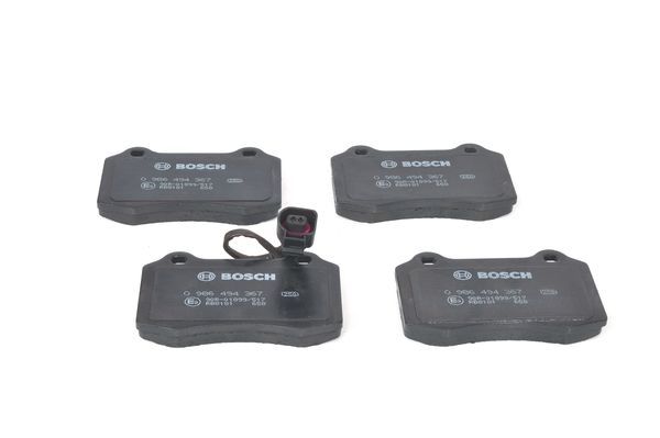 BOSCH 0986494367 Disc Brake Pad Set Front Low-Metallic Fits Seat Leon Toledo