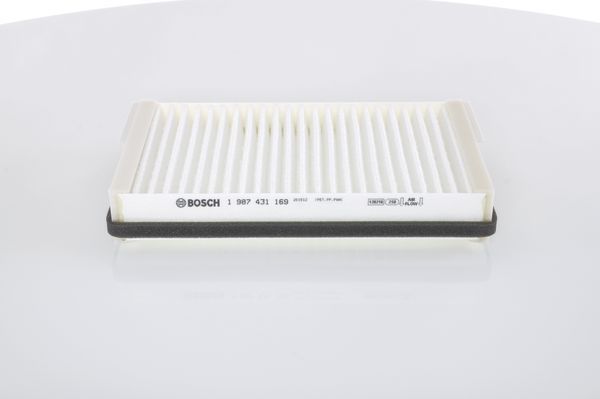 BOSCH 1987431169 Cabin Air Filter 262.5mm Length Particulate Fits DAF RENAULT
