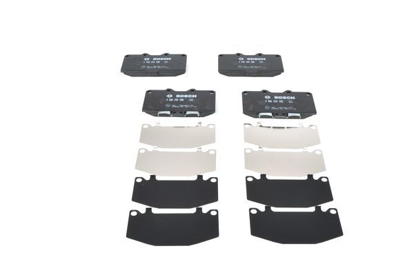 BOSCH 0986494398 Disc Brake Pad Set Front Low-Metallic Fits Subaru Impreza