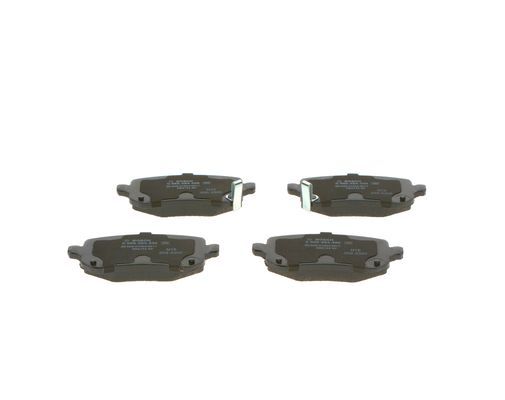 BOSCH 0986494496 Disc Brake Pad Set Rear Low-Metallic Fits Chrysler Dodge Fiat