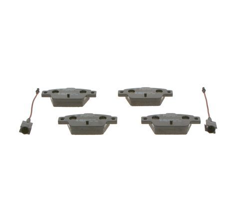 BOSCH 0986494536 Brake Pad Set Rear Low-Metallic Fits Fiat Bravo Lancia Delta