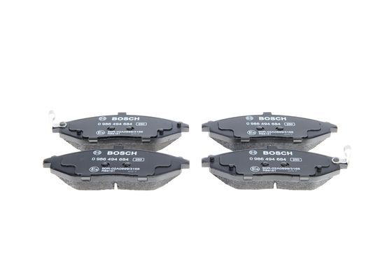 BOSCH 0986494684 Disc Brake Pad Set Front Low-Metallic Fits Chevrolet Spark
