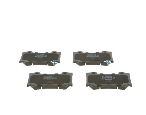 BOSCH 0986494707 Disc Brake Pad Set Front Low-Metallic Fits Infiniti Nissan