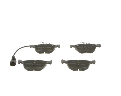 BOSCH 0986494835 Disc Brake Pad Set Rear Low-Metallic Fits Audi A3 Q3 TT