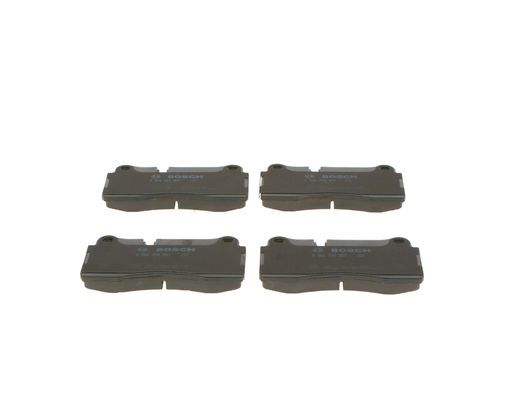 BOSCH 0986494957 Brake Pad Set Rear Low-Metallic 67mm Height Fits Audi R8