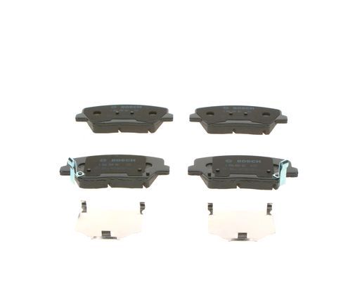 BOSCH 0986494981 Brake Pad Set Front Low-Metallic Fits Hyundai Nexo Kia Carens
