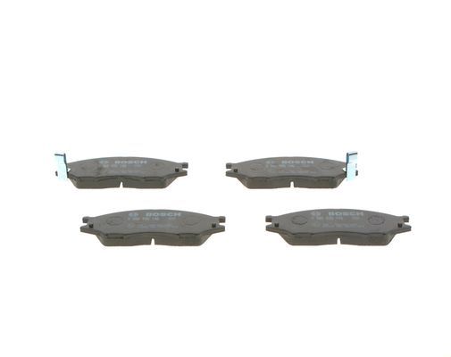 BOSCH 0986495146 Disc Brake Pad Set Front Low-Metallic Fits Nissan Almera