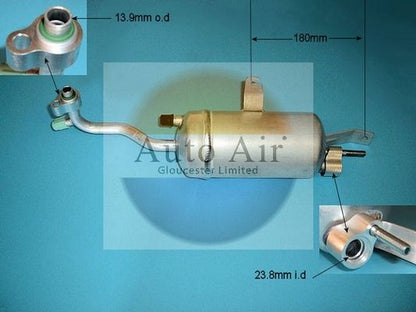 AUTO AIR 31-0009 Air Receiver Dryer A/C Air Con Fits Ford Ka Ka Van Street Ka