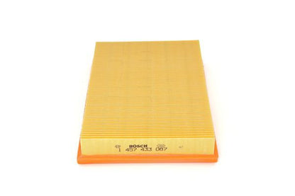 BOSCH 1457433087 Air Filter 285mm Length Insert 41mm Height Fits Opel Vectra