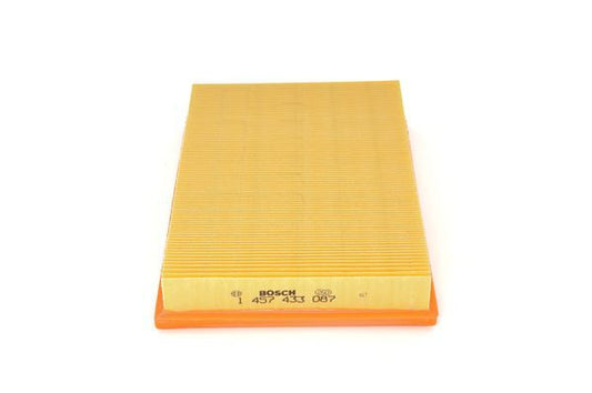 BOSCH 1457433087 Air Filter 285mm Length Insert 41mm Height Fits Opel Vectra