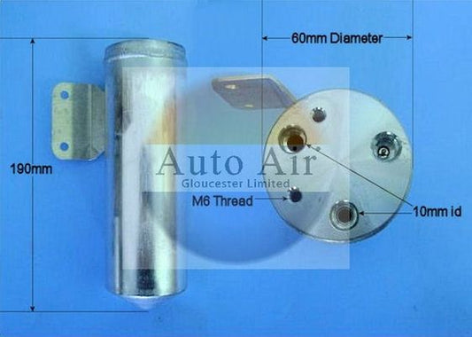 AUTO AIR 31-1099 Air Conditioning Receiver Dryer A/C Replacement Fits Fiat Punto