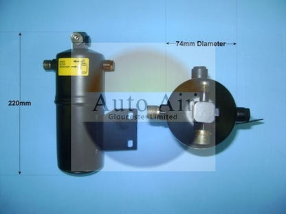 AUTO AIR 31-10000 Air Conditioning Receiver Dryer A/C Aluminium Replacement