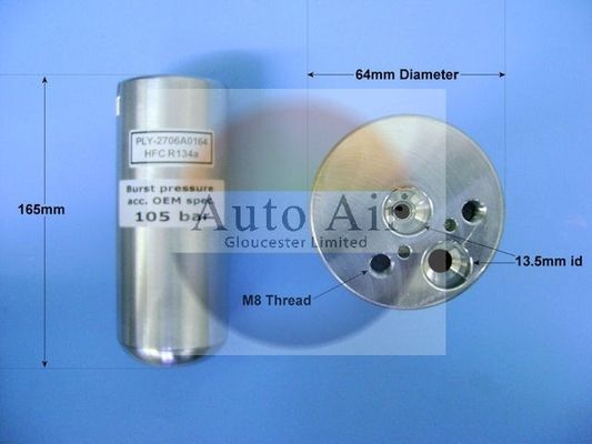 AUTO AIR 31-8027 Air Con Receiver Dryer For BMW 3 Series 5 Series 7 Series X3 Z4