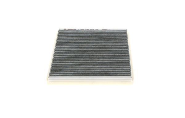 BOSCH 1987435553 Cabin Air Filter 249mm Activated Carbon Fits Renault Megane