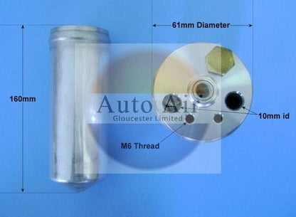 AUTO AIR 31-3595 Air Receiver Dryer A/C Air Con Fits Honda Land Rover Rover