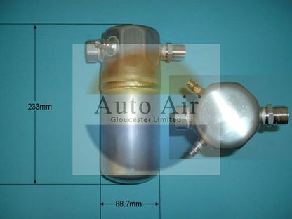 AUTO AIR 31-0131 Air Conditioning Receiver Dryer A/C Replacement Fits Volvo 940