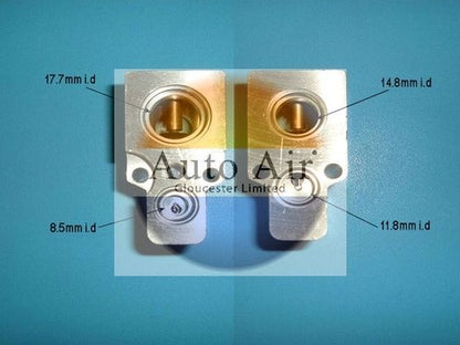 AUTO AIR 22-1044 Air Conditioning Expansion Valve Fits Nissan Renault Vauxhall