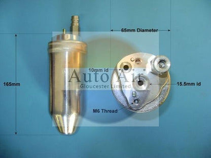 AUTO AIR 31-0340 Air Conditioning Receiver Dryer A/C Replacement Fits Jaguar XK8