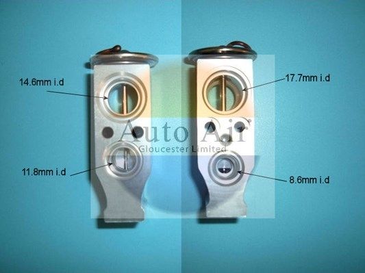 AUTO AIR 22-8811 Air Conditioning Expansion Valve Fits Citroen Peugeot Toyota