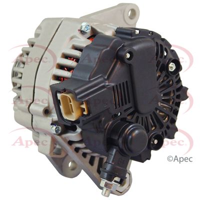Alternator with Belt Pulley APEC AAL1563 Fits Hyundai Kia Getz i10 Picanto