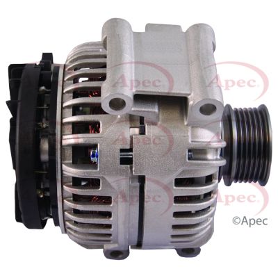 Alternator with Belt Pulley APEC AAL1916 Fits Audi A4 A4 Allroad A5 Q5