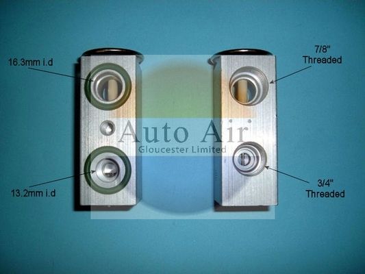 AUTO AIR 22-8667 Air Conditioning Expansion Valve Fits Jaguar S-Type Lincoln LS