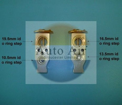 AUTO AIR 22-8821 Air Conditioning Expansion Valve Fits Fiat Peugeot Toyota