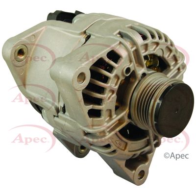 Alternator with Belt Pulley APEC AAL1724 Fits Opel Vauxhall Corsa Meriva