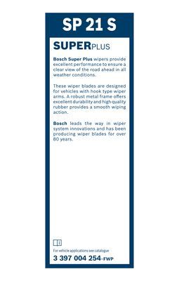 2x BOSCH Wiper Blades (Pair) Fits Alfa Alpina Aston Martin Audi BMW Cadillac