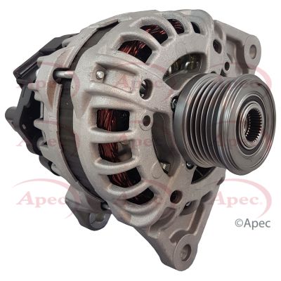 Alternator with Pulley APEC AAL1823 Fits Citroen Fiat Peugeot Boxer Ducato Relay