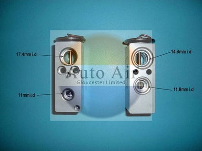 AUTO AIR 22-8814 Air Expansion Valve A/C Air Conditioning Fits Citroen Peugeot