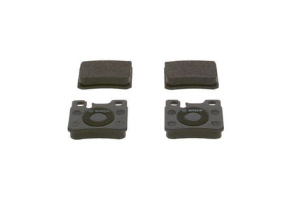 BOSCH 0986490260 Disc Brake Pad Set Rear Low-Metallic Fits Mercedes-Benz