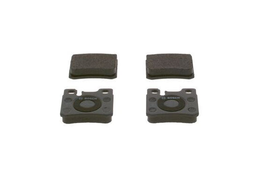 BOSCH 0986490260 Disc Brake Pad Set Rear Low-Metallic Fits Mercedes-Benz