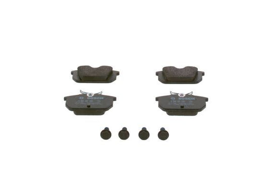 BOSCH 0986491030 Disc Brake Pad Set Rear Low-Metallic For Alfa Romeo Fiat Lancia