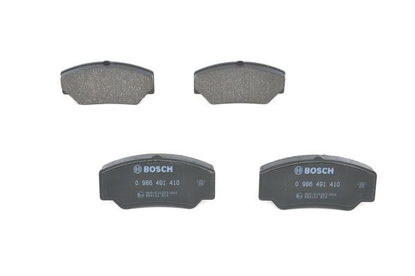 BOSCH 0986491410 Disc Brake Pad Set Front Low-Metallic Fits Ford Transit