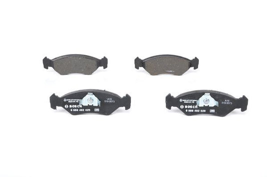 BOSCH 0986492020 Disc Brake Pad Set Front Low-Metallic Fits Ford Fiesta Courier