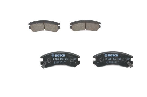 BOSCH 0986493450 Disc Brake Pad Set Front Fits Nissan Sunny Suzuki Swift