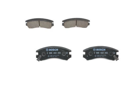 BOSCH 0986493450 Disc Brake Pad Set Front Fits Nissan Sunny Suzuki Swift